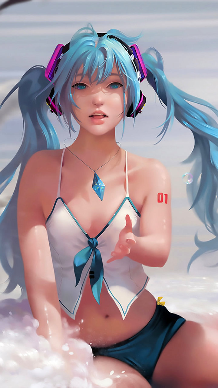 Vocaloid fondo de pantalla