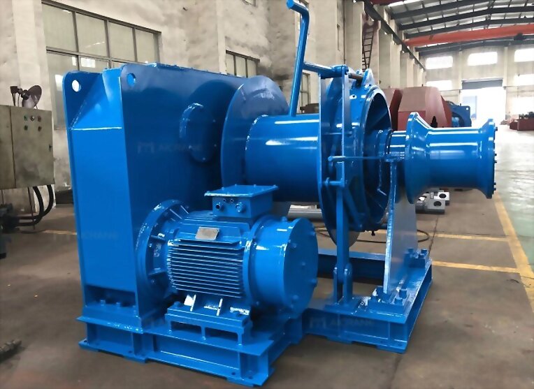 The Main Structure of Marine Drum Winch