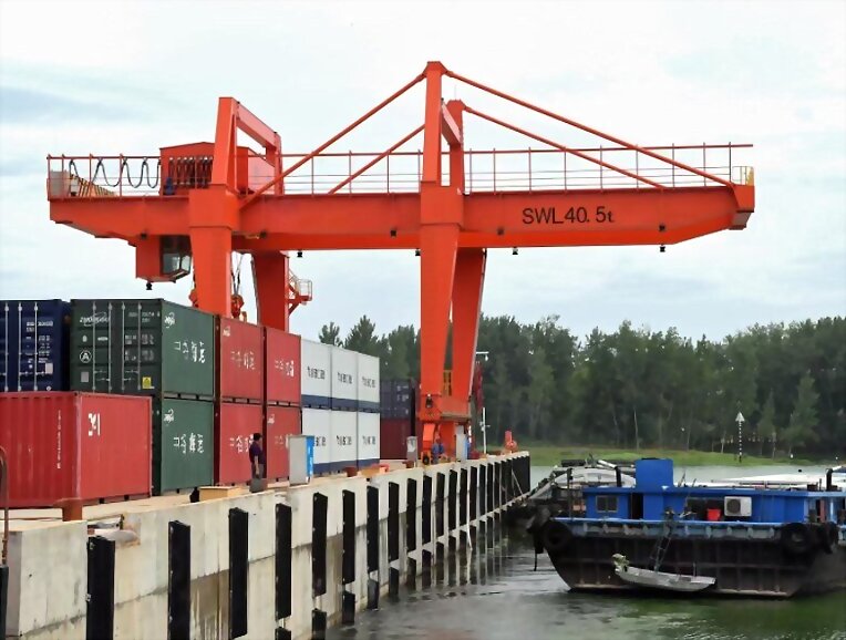 Rail Mounted Gantry Crane Automation