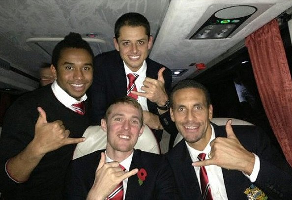 Chicharito y amigos