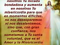 oracion para pedir aumento de misericordia en noso