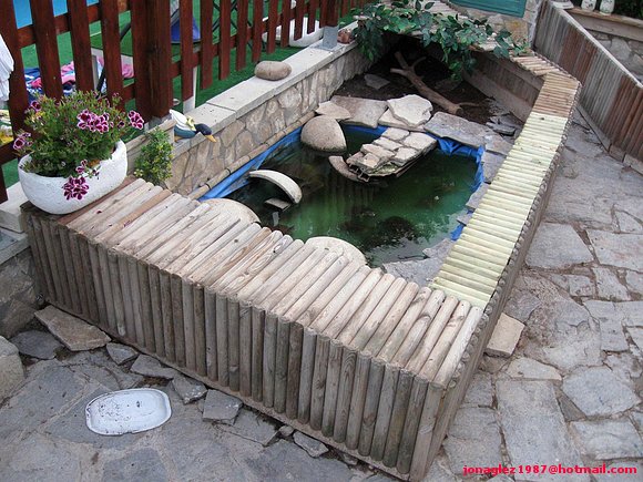 Remodelación valla de estanque