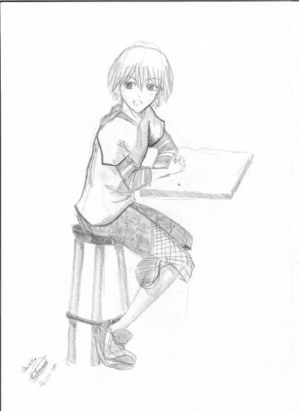 in class