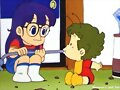 Arale y Gatchan
