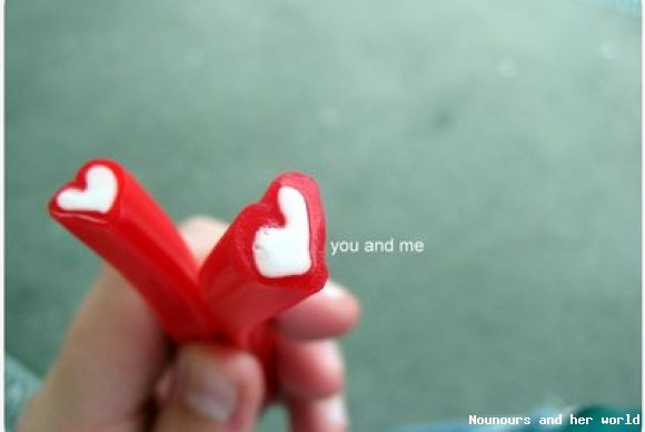 You and me...