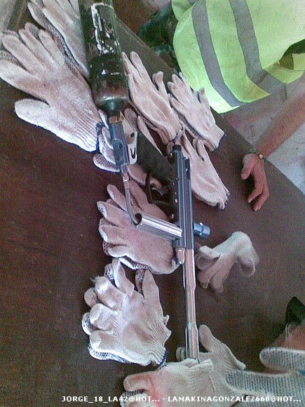 El  Sr. Marcador con Los guantes!!...
