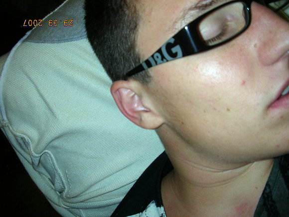 Fede durmiendo...