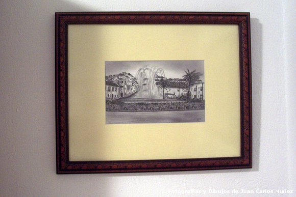 Dibujo e la Alameda de San Roque