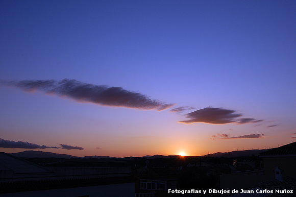 Un bello atardecer