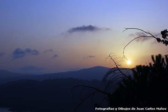 atardecer