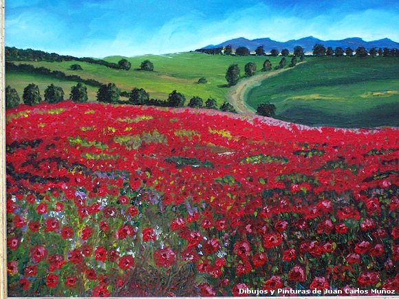 Dibujos y Pinturas de Juan Carlos Muñoz (AMAPOLA)