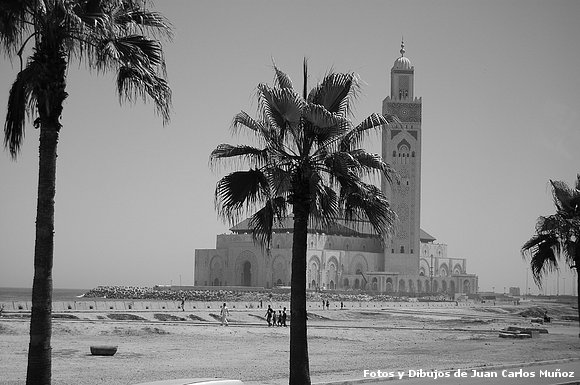 la gran Mezquita de Hassan II  Casablanca