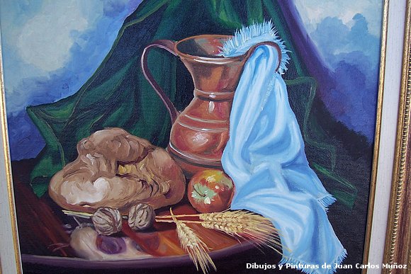 dibujos y pinturas de juan carlos muñoz (BODEGON)
