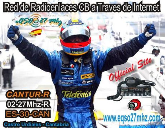 QSL CBeQSO27Mhz (Fernando Alonso)