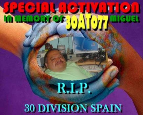 QSL homenaje a 30 AT 077