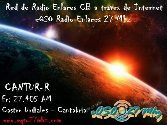 QSL CBeQSO27Mhz (Radio Enlace Cantur-R)