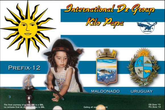 QSL Alfa Kilo division Uruguay