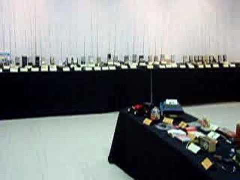 Exposicion de Museo CB de 300 walkie talkies