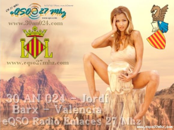 QSL 30 AN 024 - Jordi - 01-27Mhz-R