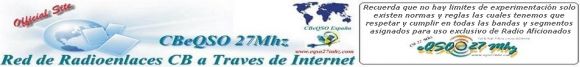 Banner oficial de CBeQSO27Mhz