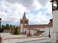 Vista desde la puerta del Palacio de Pe&ntilde;aflor