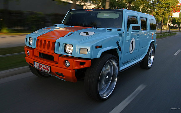 Hummer H2 Gulf