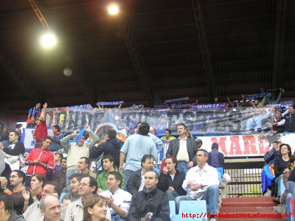 Zaragoza-Getafe.c.f  Comandos azules on tour