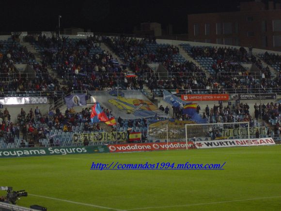 Getafe.C.F-  FCB  Comandos azules