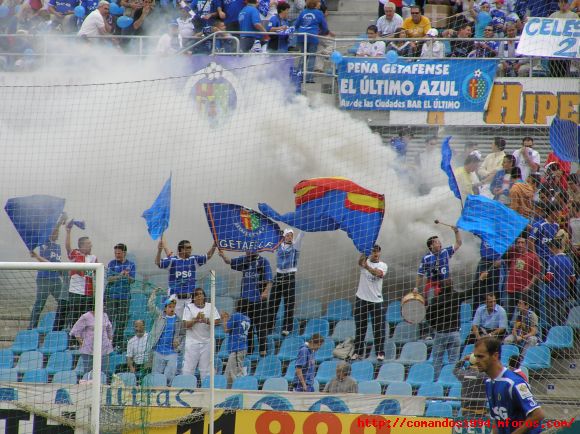 Getafe.c.f- Cadiiz Comandos azules