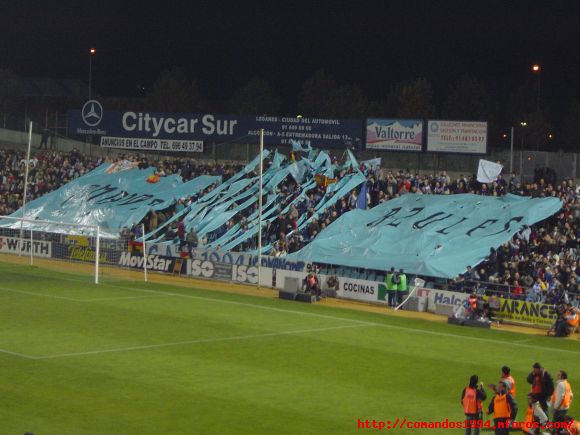 Getafe.c.f - FCB  Comandos azules