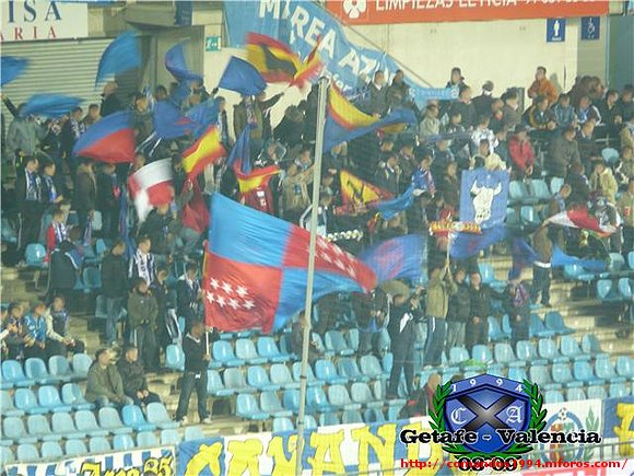 GETAFE - Valencia 2 08/09