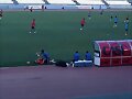 Rodri y sus estiramientos.
