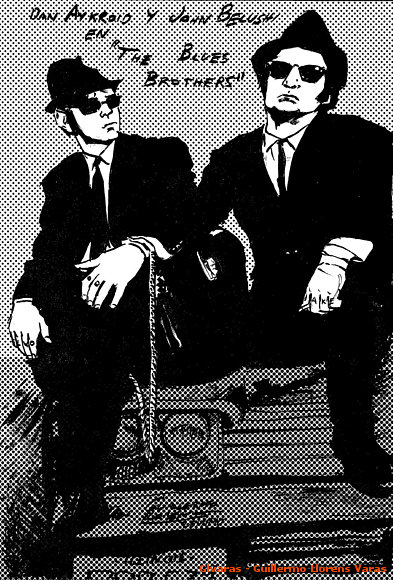 Dibujos sueltos: Los Blues Brothers