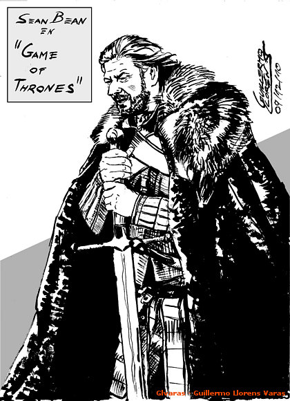 Dibujos sueltos: Sean Bean