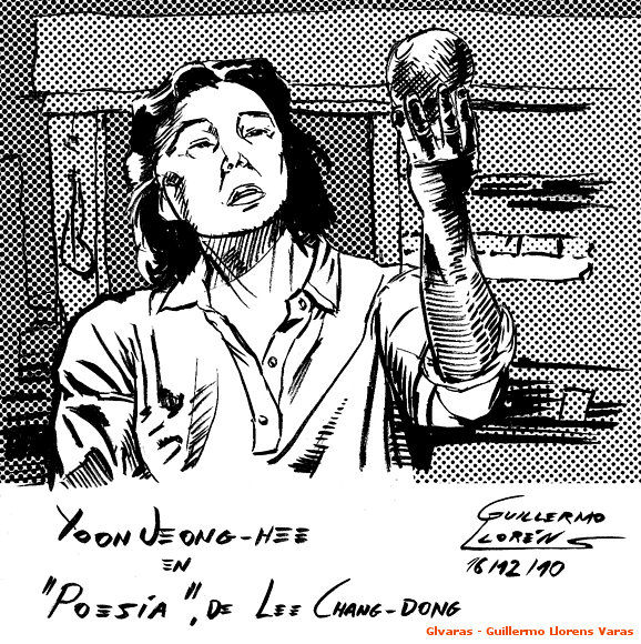 Dibujos sueltos: Yoon Jeong-hee