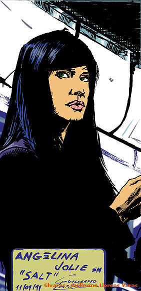 Dibujos sueltos: Angelina Jolie