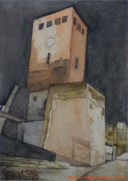 Torre del Reloj en Cimadevilla