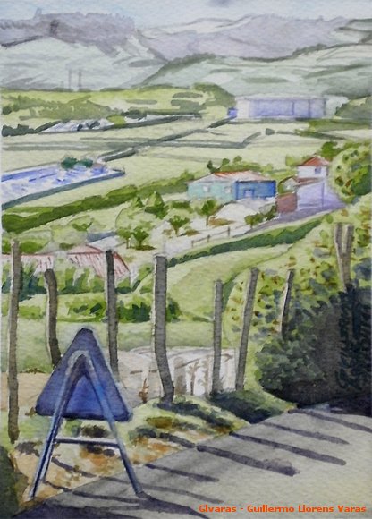 Vista desde el Camín los Areneros