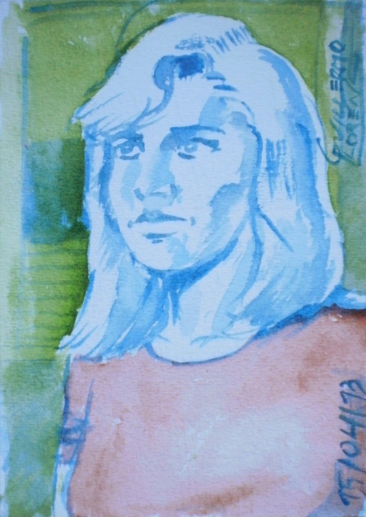 Retrato a tres colores