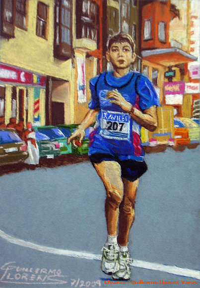 Dani corriendo