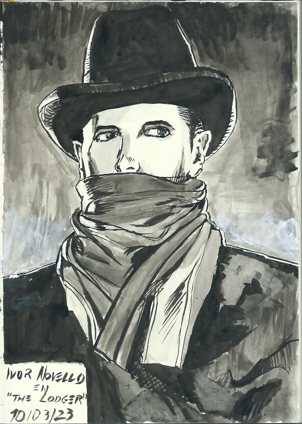 Ivor Novello, en The Lodger