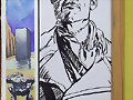 Dibujos sueltos: Observando el monolito, Brad Pitt