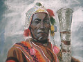 Hombre con vara