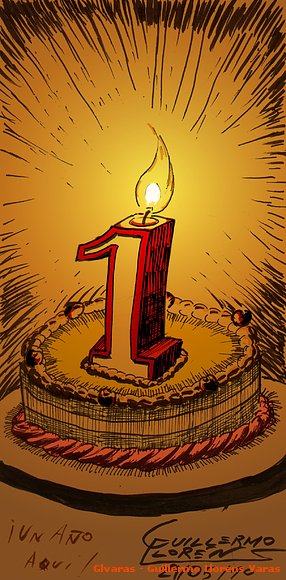 Un añito por aquí ya