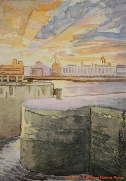 Atardecer desde Poniente