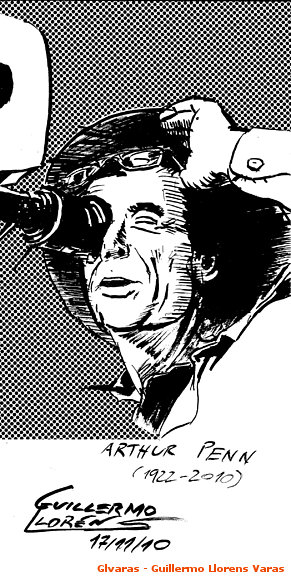 Dibujos sueltos: Arthur Penn