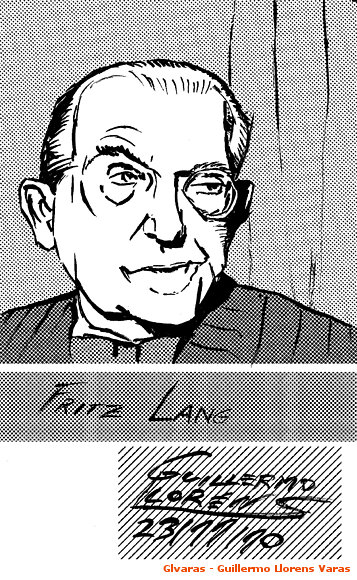 Dibujos sueltos: Fritz Lang