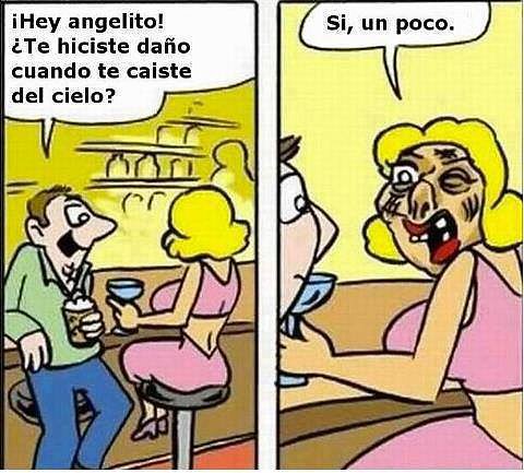angelitos que caen del cielo