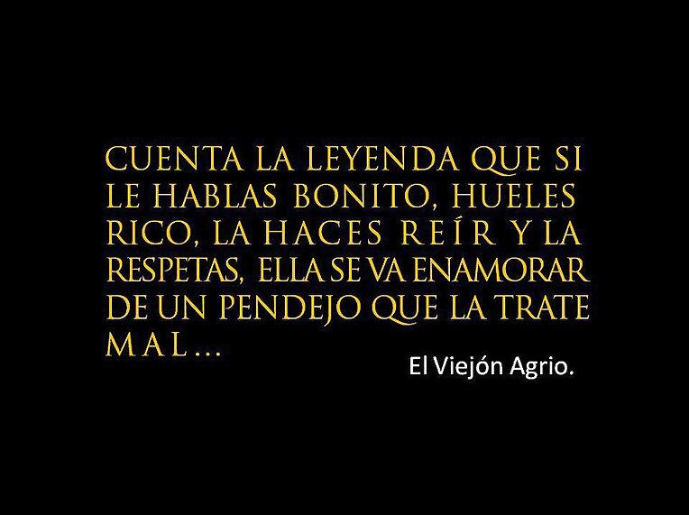 El viejo agrio y las mujeres