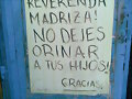 Una muy razonable advertencia